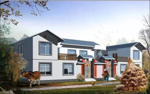 漂亮的农村房子图片